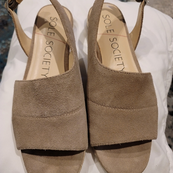 Sole Society Suede Flats - Picture 1 of 4